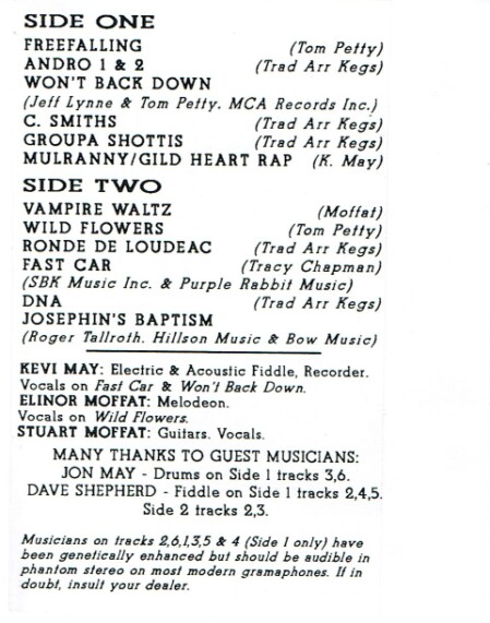 Reverend Greenish track list